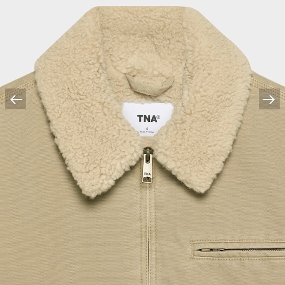 Aritzia Barkley Workwear Jacket vintage tan khaki - Picture 7 of 7